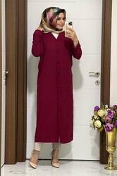 moda sura - 0602 K40 BORDO SEVGİ KAP