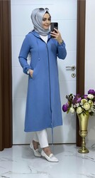 moda sura - 6010 K 40 İNDİGO KAP